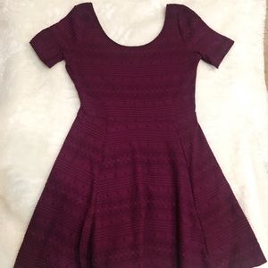 H&M purple skater dress